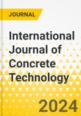 International Journal of Concrete Technology- Product Image