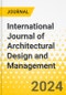 International Journal of Architectural Design and Management - Product Thumbnail Image
