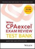 Wiley CPAexcel Exam Review 2021 Test Bank: Auditing and Attestation (1-year access). Edition No. 1- Product Image