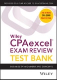 Wiley CPAexcel Exam Review 2021 Test Bank: Business Environment and Concepts (1-year access). Edition No. 1- Product Image