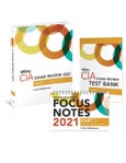 Wiley CIA Exam Review 2021 + Test Bank + Focus Notes: Part 1, Essentials of Internal Auditing Set. Edition No. 1- Product Image
