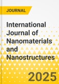 International Journal of Nanomaterials and Nanostructures- Product Image