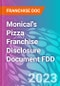 Monical's Pizza Franchise Disclosure Document FDD - Product Thumbnail Image