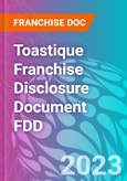 Toastique Franchise Disclosure Document FDD- Product Image