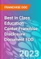 Best In Class Education Center Franchise Disclosure Document FDD - Product Thumbnail Image