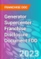 Generator Supercenter Franchise Disclosure Document FDD - Product Thumbnail Image