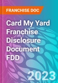 Card My Yard Franchise Disclosure Document FDD- Product Image