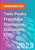 Twin Peaks Franchise Disclosure Document FDD- Product Image