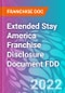 Extended Stay America Franchise Disclosure Document FDD - Product Thumbnail Image