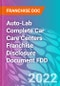 Auto-Lab Complete Car Care Centers Franchise Disclosure Document FDD - Product Thumbnail Image