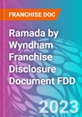 Ramada by Wyndham Franchise Disclosure Document FDD- Product Image