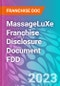 MassageLuXe Franchise Disclosure Document FDD - Product Thumbnail Image