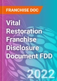 Vital Restoration Franchise Disclosure Document FDD- Product Image