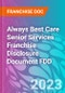 Always Best Care Senior Services Franchise Disclosure Document FDD - Product Thumbnail Image