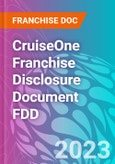 CruiseOne Franchise Disclosure Document FDD- Product Image