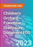 Children's Orchard Franchise Disclosure Document FDD- Product Image