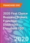 2020 First Choice Business Brokers Franchise Disclosure Document FDD - Product Thumbnail Image