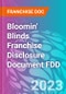 Bloomin' Blinds Franchise Disclosure Document FDD - Product Thumbnail Image