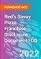 Red's Savoy Pizza Franchise Disclosure Document FDD - Product Thumbnail Image