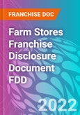 Farm Stores Franchise Disclosure Document FDD- Product Image