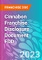 Cinnabon Franchise Disclosure Document FDD - Product Thumbnail Image