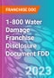 1-800 Water Damage Franchise Disclosure Document FDD - Product Thumbnail Image
