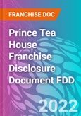 Prince Tea House Franchise Disclosure Document FDD- Product Image