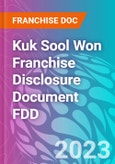 Kuk Sool Won Franchise Disclosure Document FDD- Product Image