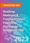 BoxDrop Mattress & Furniture Direct Franchise Disclosure Document FDD - Product Thumbnail Image