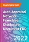 Auto Appraisal Network Franchise Disclosure Document FDD - Product Thumbnail Image