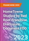 HomeTowne Studios by Red Roof Franchise Disclosure Document FDD- Product Image