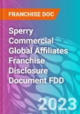 Sperry Commercial Global Affiliates Franchise Disclosure Document FDD- Product Image