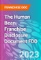 The Human Bean Franchise Disclosure Document FDD - Product Thumbnail Image