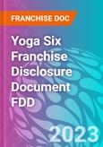 Yoga Six Franchise Disclosure Document FDD- Product Image