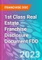 1st Class Real Estate Franchise Disclosure Document FDD - Product Thumbnail Image