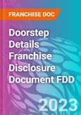 Doorstep Details Franchise Disclosure Document FDD- Product Image