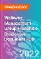 Walkway Management Group Franchise Disclosure Document FDD - Product Thumbnail Image