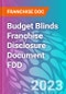 Budget Blinds Franchise Disclosure Document FDD - Product Thumbnail Image