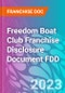 Freedom Boat Club Franchise Disclosure Document FDD - Product Thumbnail Image