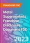 Metal Supermarkets Franchise Disclosure Document FDD - Product Thumbnail Image