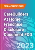 CareBuilders At Home Franchise Disclosure Document FDD- Product Image