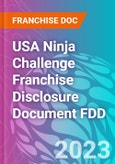USA Ninja Challenge Franchise Disclosure Document FDD- Product Image