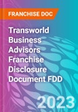 Transworld Business Advisors Franchise Disclosure Document FDD- Product Image