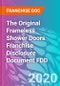 The Original Frameless Shower Doors Franchise Disclosure Document FDD - Product Thumbnail Image