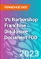 V's Barbershop Franchise Disclosure Document FDD - Product Thumbnail Image