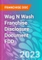 Wag N Wash Franchise Disclosure Document FDD - Product Thumbnail Image