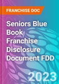 Seniors Blue Book Franchise Disclosure Document FDD- Product Image