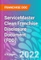 ServiceMaster Clean Franchise Disclosure Document (FDD) - Product Thumbnail Image