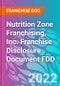 Nutrition Zone Franchising, Inc. Franchise Disclosure Document FDD - Product Thumbnail Image