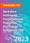 Berkshire Hathaway HomeServices Franchise Disclosure Document FDD - Product Thumbnail Image